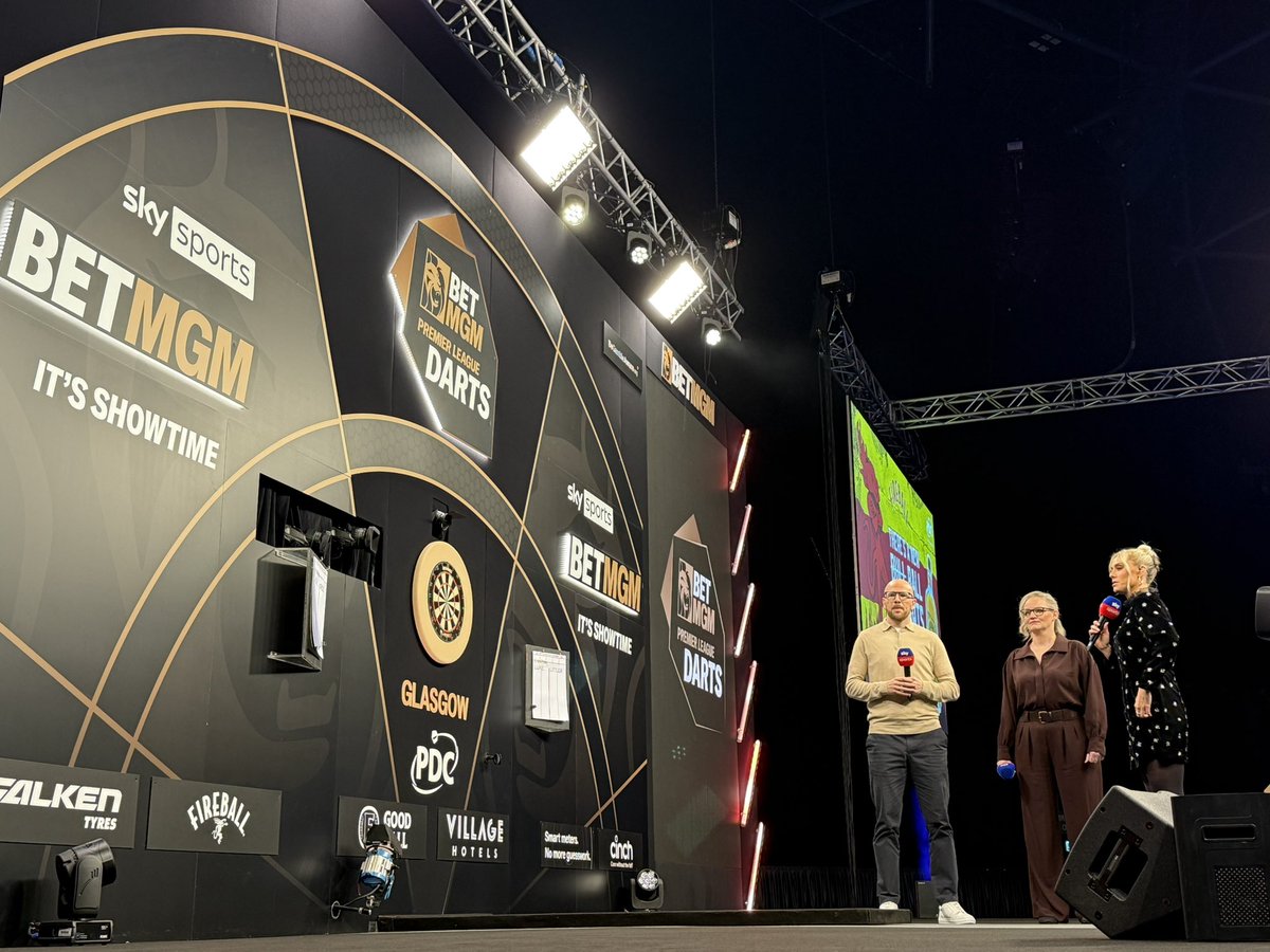 LannoNews's tweet image. OVO Hydro, Glasgow.
Premier League night two begins…

#PLDarts