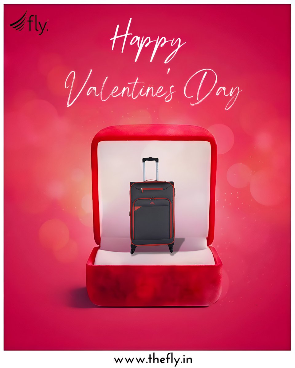 FlyLuggage's tweet photo. Love, Travel, and Fly! ❤️

This Valentine’s Day, gift your special someone the perfect travel companion, Fly India luggage! Because every journey is better when you travel with love and the right bag.

#valentinesday #giftoftravel #flyIndia #packwithlove #travelwithfly #luggages https://t.co/wyi2lepetl