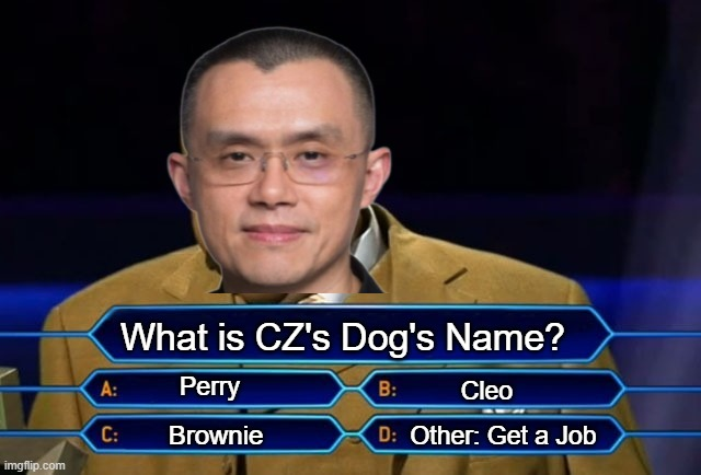 on today's episode of who wants to be a Millionaire <a href="/cz_binance/">CZ 🔶 BNB</a> <a href="/BNBCHAIN/">BNB Chain</a> <a href="/binance/">Binance</a>
