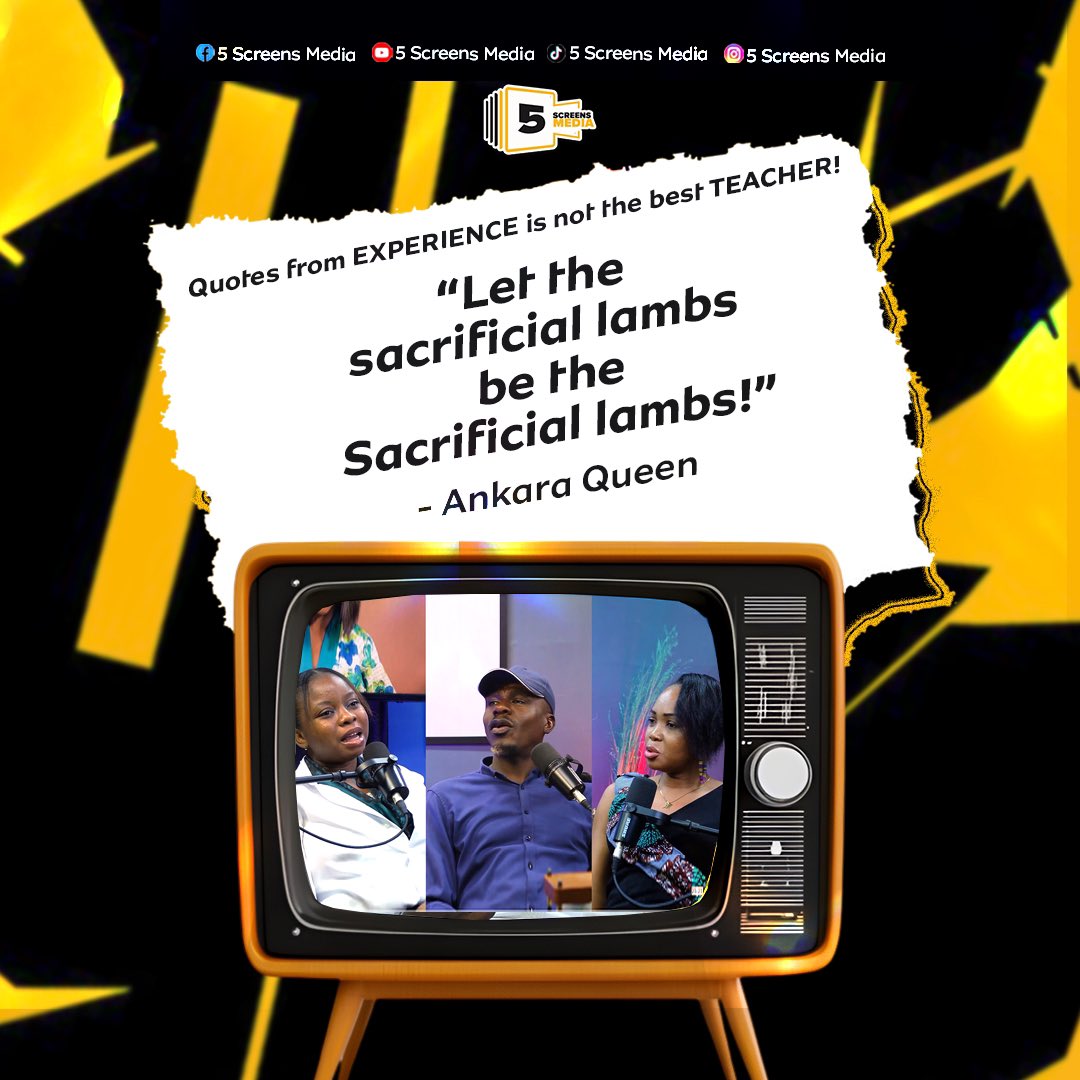 5screensmedia's tweet photo. Excerpts from "Experience is not the Best teacher"
Just like D mouthpiece said - "Some need to learn, and they need to learn the hard way!"
#stoplaying 😉
Stream Full video on our YouTube channel Now!
https://t.co/Ngr1AyU0qQ
#5screensmedia
#Unscriptedseat
#PodcastStudio https://t.co/PvMAuSHeja