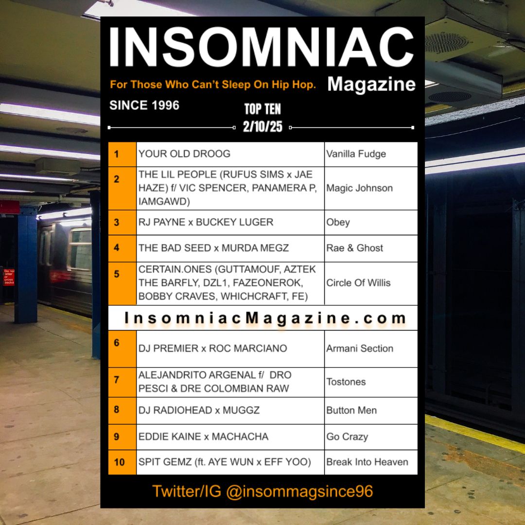@insommagsince96 (@insommagsince96) on Twitter photo Insomniac Magazine’s Weekly Hip Hop Top Ten insomniacmagazine.com/insomniac-maga…
<a href="/CERTAINONES/">CERTAIN.ONES</a> <a href="/GuttaVictorious/">Guttamouf</a> <a href="/aztekthebarfly/">Aztek</a>
<a href="/dzl1/">DZL</a> <a href="/730products/">FAZEONEROK</a> <a href="/BobbyCraves/">Bobby Craves</a> <a href="/Whichcraft75/">Apache</a> Insomniac Magazine’s Weekly Hip Hop Top Ten insomniacmagazine.com/insomniac-maga…
<a href="/CERTAINONES/">CERTAIN.ONES</a> <a href="/GuttaVictorious/">Guttamouf</a> <a href="/aztekthebarfly/">Aztek</a>
<a href="/dzl1/">DZL</a> <a href="/730products/">FAZEONEROK</a> <a href="/BobbyCraves/">Bobby Craves</a> <a href="/Whichcraft75/">Apache</a>