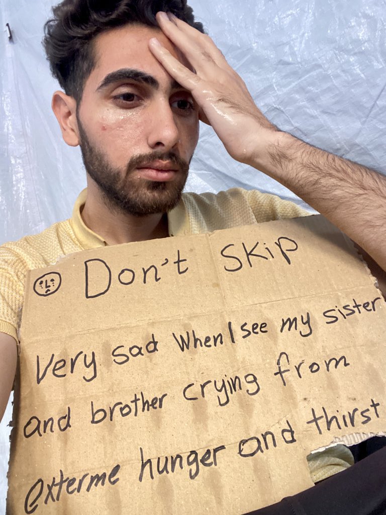 Dr_SaebGaza's tweet photo. I feel like I will faint. My family is crying and my little sister is hungry😫😭

https://t.co/m2th9ERtsR https://t.co/EO8LpalN9M