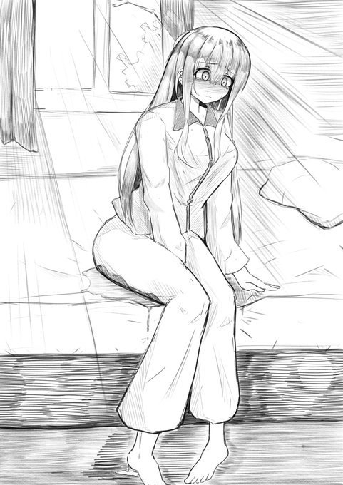 起きた時には尿意が限界だったシスターさん 