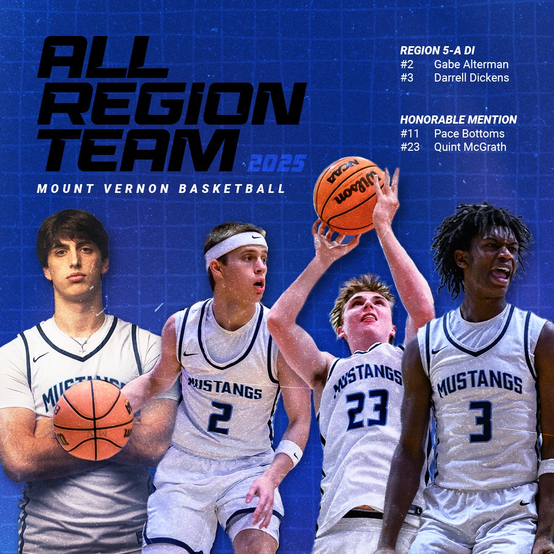 Mount Vernon Athletics (@mv_athletics) on Twitter photo Congratulations to our Varsity Boys #MVbasketball All-Region Team members!
Go Mustangs!
#MVathletics #ImAMustang #LetsDoThis @MV_MOV <a href="/TheMVSchool/">Mount Vernon School</a> Congratulations to our Varsity Boys #MVbasketball All-Region Team members!
Go Mustangs!
#MVathletics #ImAMustang #LetsDoThis @MV_MOV <a href="/TheMVSchool/">Mount Vernon School</a>