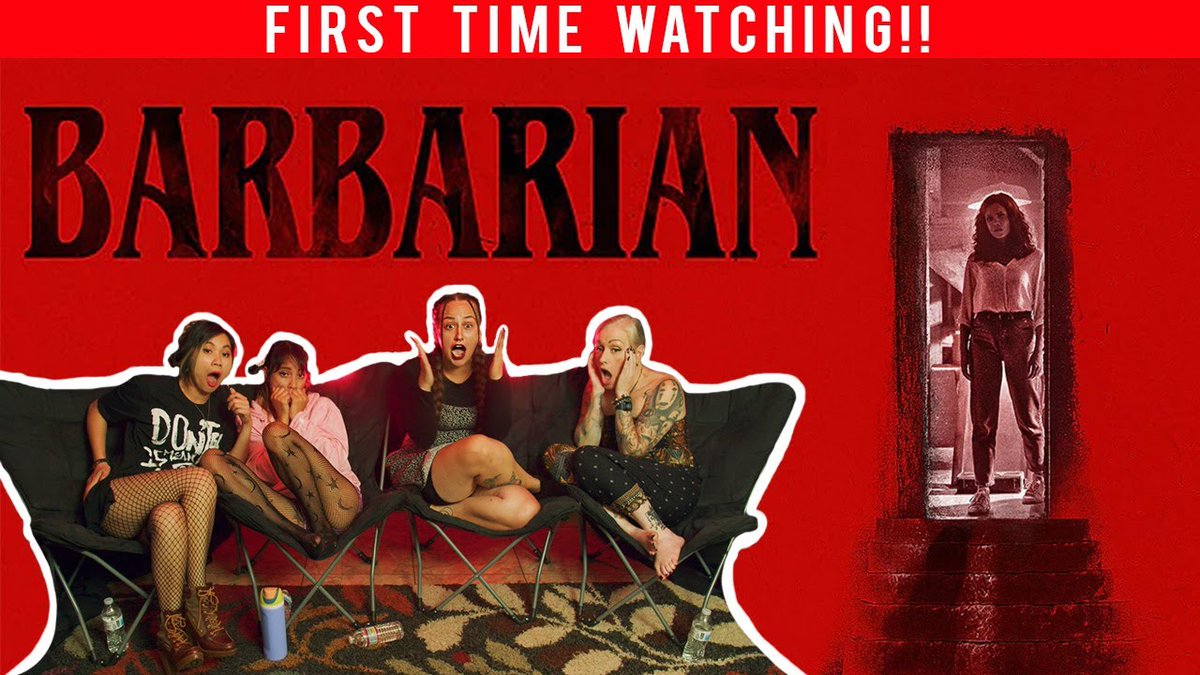 BARBARIAN FIRST TIME WATCHING 
#horror #HorrorFamily
#horrorstories #horrormovie #Horrorfam
youtu.be/A8TeXGL67DA