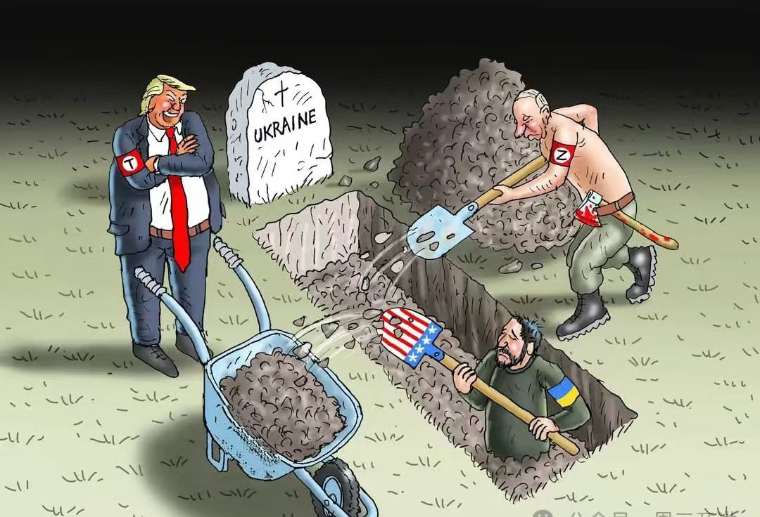 Biden’s lack of decisiveness has left Ukraine in an increasingly vulnerable position, and now Trump has turned his back on them. The world is heading in a dangerous direction—civilization itself is at risk of being destroyed by evil!
#TrumpisaNationalDisgrace