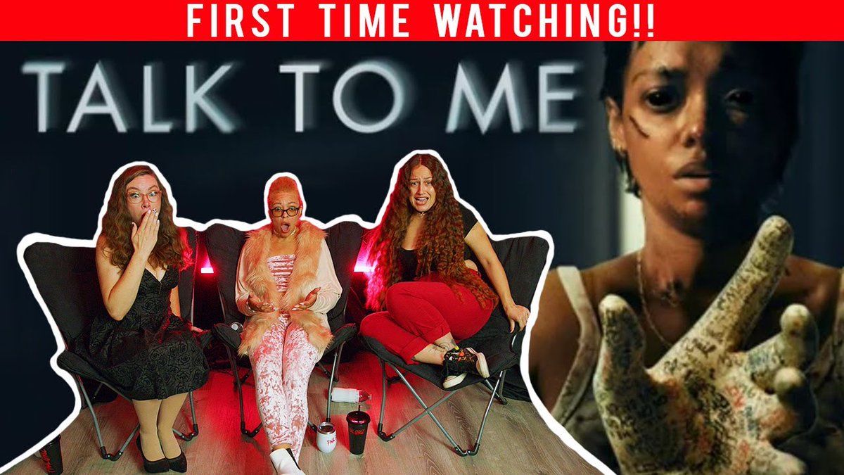 Talk To Me First Time Watching 
youtu.be/FWYRU0PN7k4

#talktome #HorrorMovies #Horrorfam #HorrorArt #horrortale #horrorfan #horror #finalgirlz #Reaction #scary #halloween