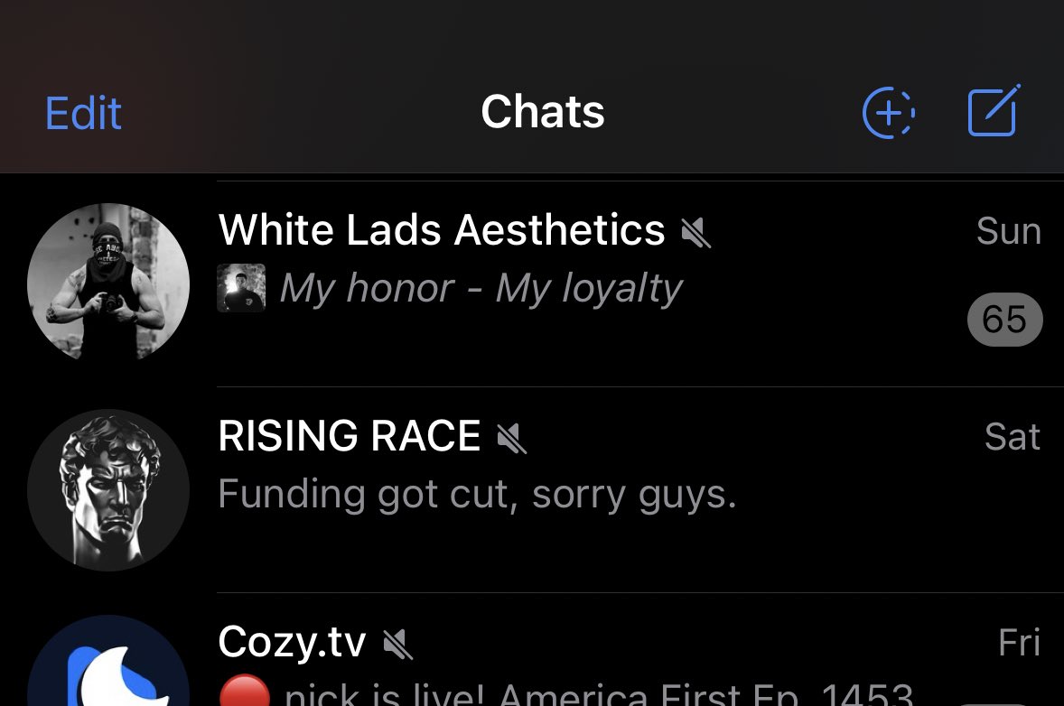 AngloCommander's tweet image. “Funding got cut” HUH!? Was USAID funding white nationalist telegram groups? 

Looks like @NickJFuentes called it right again. Our movement has been hijacked