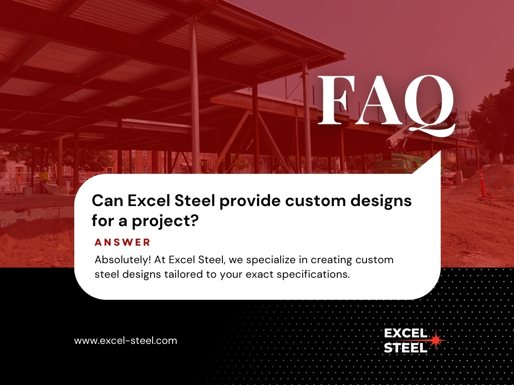 excelsteelct's tweet image. FAQ: Can Excel Steel create custom designs?

Absolutely! From staircases 🪜 to structural beams 🏗️, we craft steel designs tailored to your specs with precision. Let’s bring your vision to life—contact us today!

#CustomSteelDesign #SteelExperts