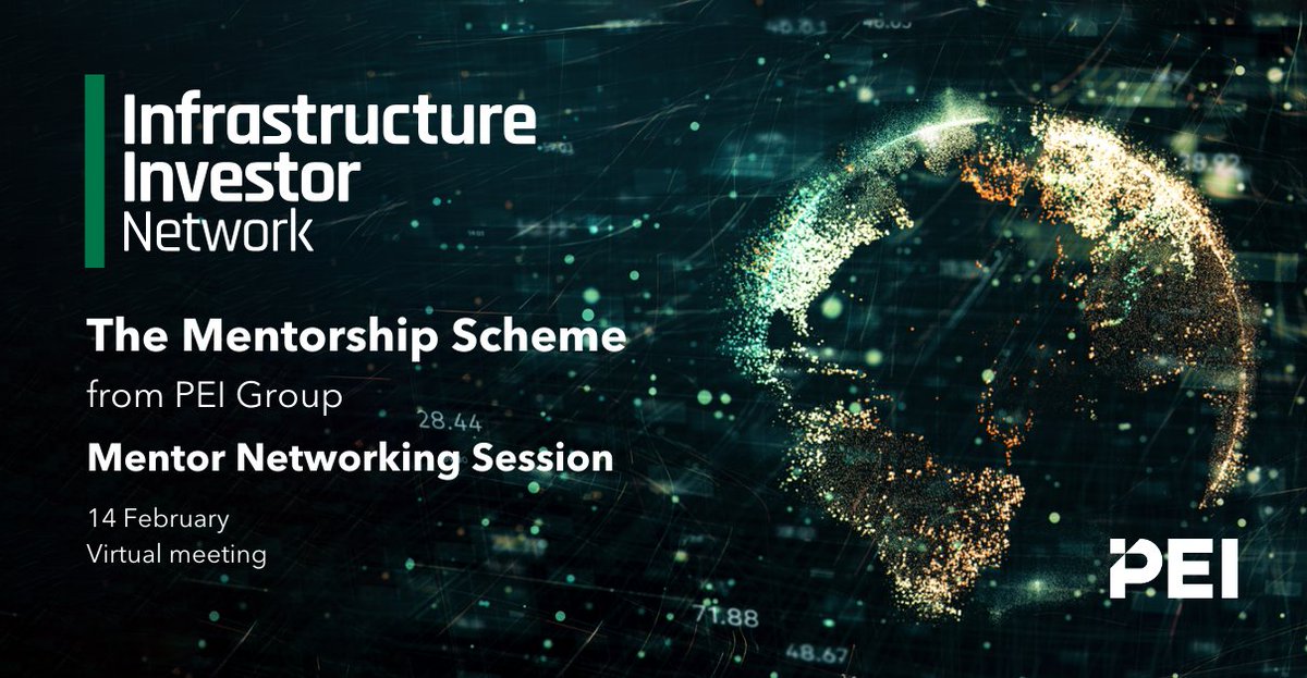 Mentorship Scheme from PEI: Mentor Networking Session

The Mentorship Scheme is designed to connect members of #InfrastructureInvestorNetwork and #PERENetwork across asset classes. 

For more information on the Network, click here: okt.to/ATUMLj