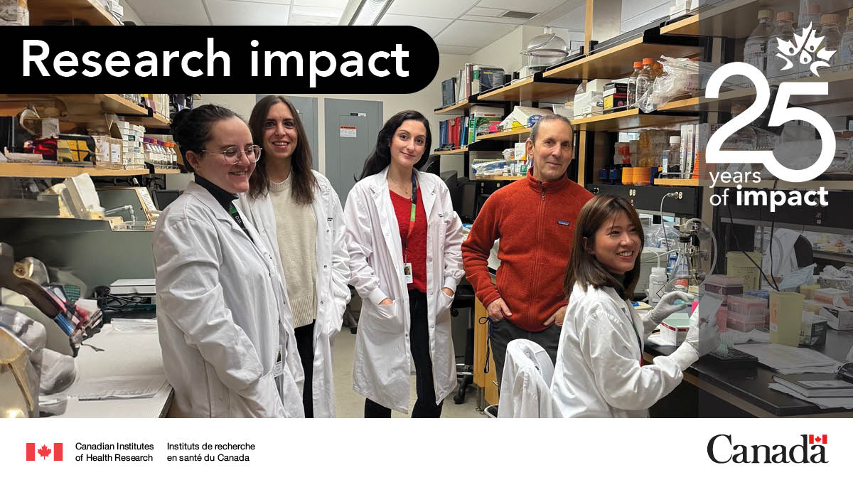Think it’s hard to become a hockey pro? Developing a life-changing drug like Ozempic is just as rare.

Discover the science behind this 1-in-10,000 success story: cihr-irsc.gc.ca/e/54198.html?h…

<a href="/SinaiHealth/">Sinai Health</a> #CIHR25