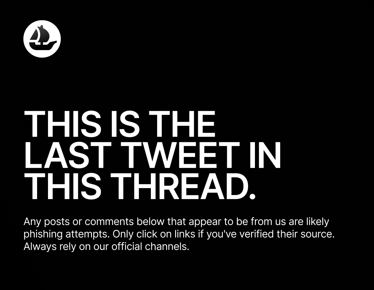 OpenSea Foundation tweet media