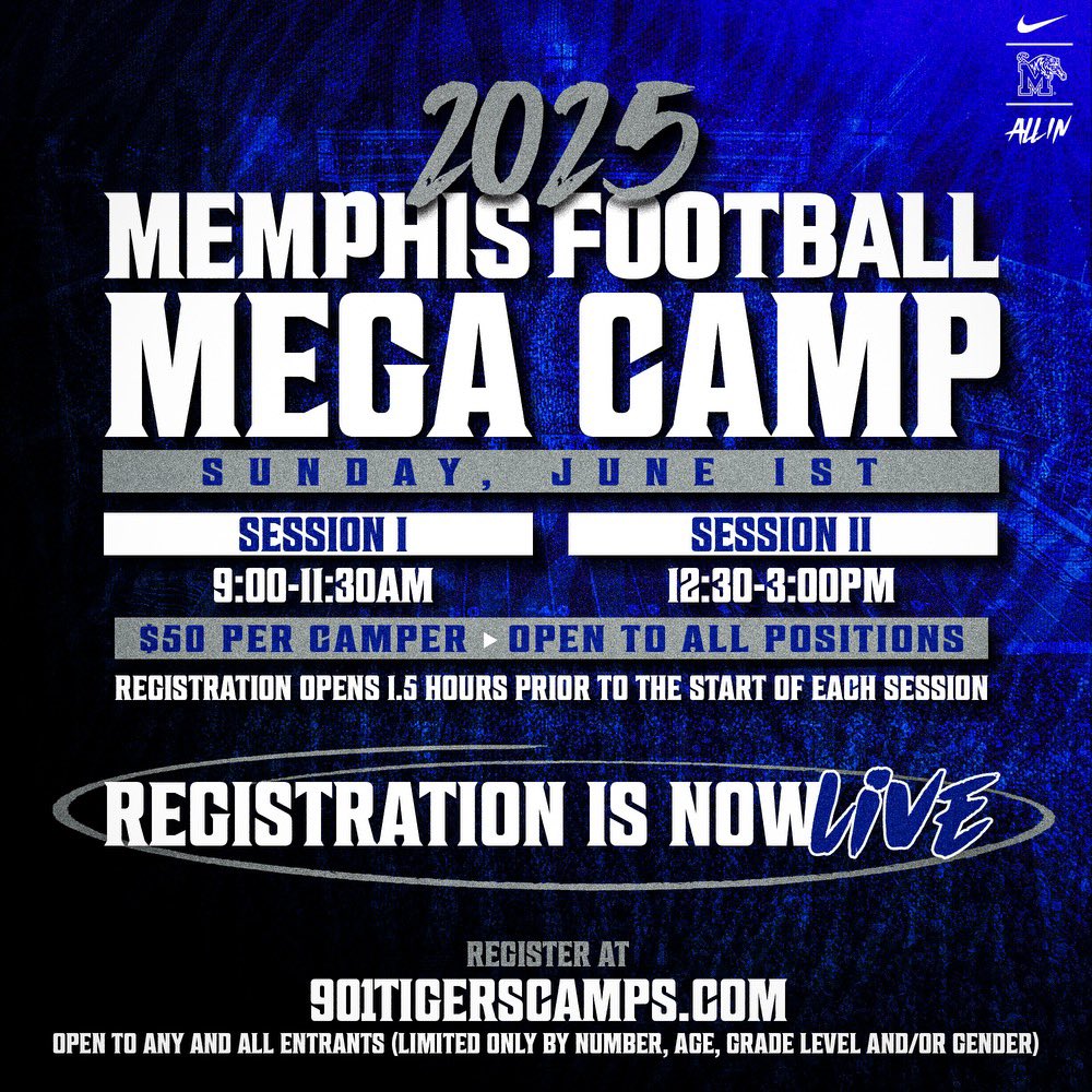 Camp SZN in the Ⓜ️ will be here before you know it!

Show up &amp; Show Out!!
