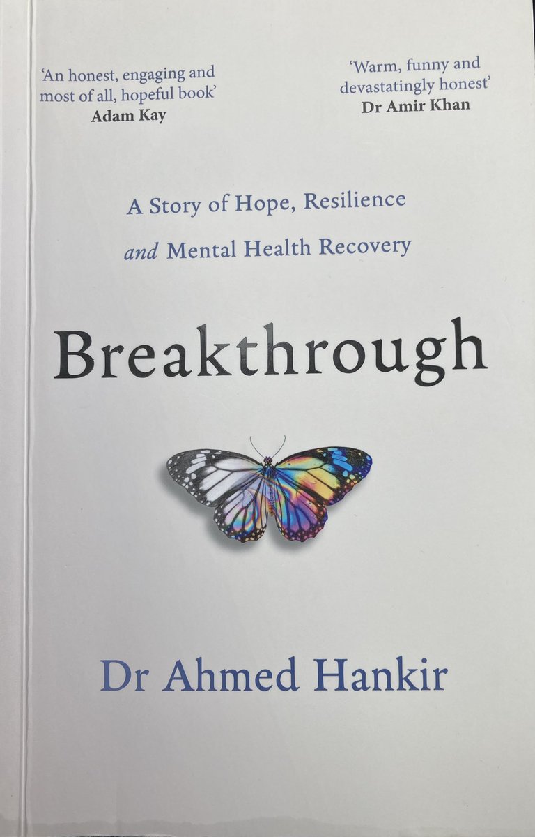 ProfessorPaulC1's tweet photo. Surviving should be celebrated. Yet ‘surthriving’ is our best future. @ahmedhankir fully appreciates this and his book offers a big, generous call to hope, love, recovery. #MentalWellness #surthriving #surthrival https://t.co/H6u2u0ZSms