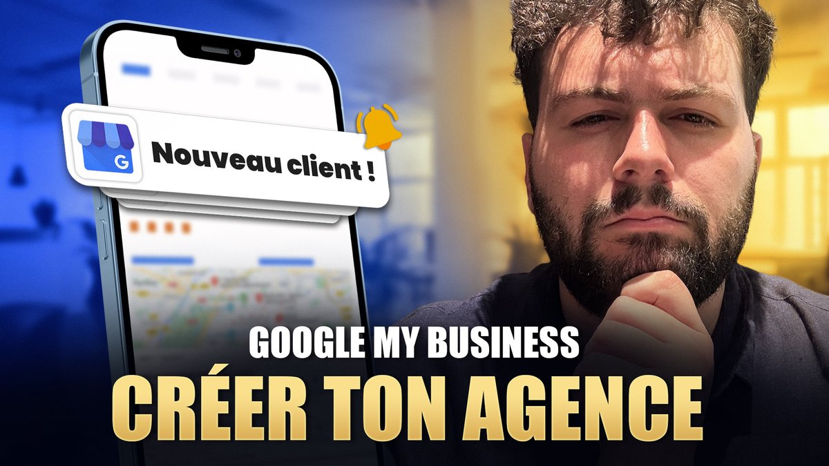 Niplixo's tweet image. Mon plan pour lancer son agence Google My Business en  60 jours 👇 ( et générer tes premiers revenues 👀 )

Pour recevoir ma vidéo sur mon plan d&apos;action et les forces de ce type d&apos;agence :

- RT ce tweet
-Commente &quot; AGENCE &quot;
- Abonne toi a @Niplixo