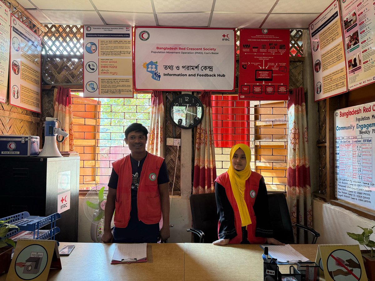 Dylan Winder, IFRC (@dylanwinderifrc) on Twitter photo Last week, I saw firsthand how <a href="/BDRCS1/">Bangladesh Red Crescent Society (BDRCS)</a> provides life-saving aid to over 1 mill. displaced persons in #CoxsBazar – & heard about urgent needs.
I’m eager to share all I learned w/ Member States <a href="/UN/">United Nations</a>
as we head towards the Int’l Conference on the situation of the Rohingya this year. Last week, I saw firsthand how <a href="/BDRCS1/">Bangladesh Red Crescent Society (BDRCS)</a> provides life-saving aid to over 1 mill. displaced persons in #CoxsBazar – & heard about urgent needs.
I’m eager to share all I learned w/ Member States <a href="/UN/">United Nations</a>
as we head towards the Int’l Conference on the situation of the Rohingya this year.