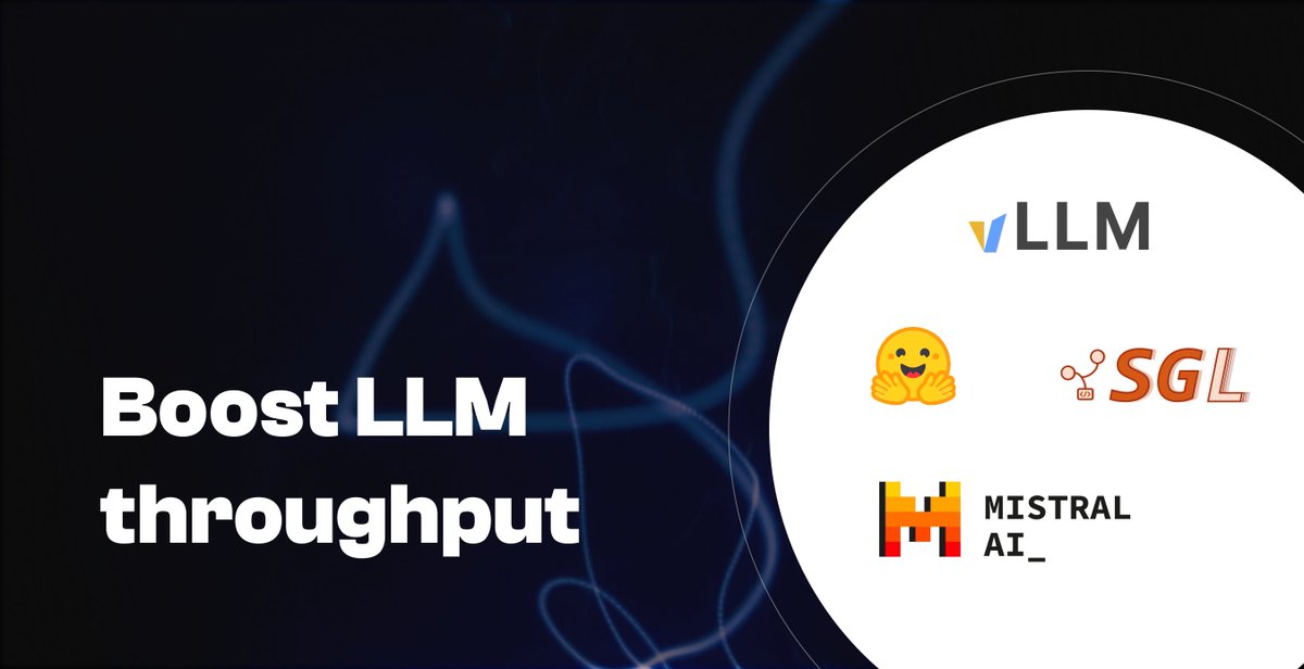 New blog alert!
Checkout how you can maximize LLM throughput using the popular LLM serving engines like <a href="/vllm_project/">vLLM</a> , sglang, llamacpp, etc. 

We have compared inference frameworks, debunk common myths, and provided a structured guide for optimization choices. Link in comments