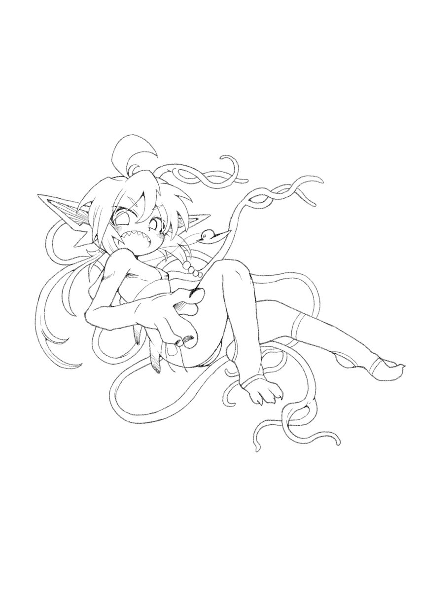 宇宙怪獣
の幼体 