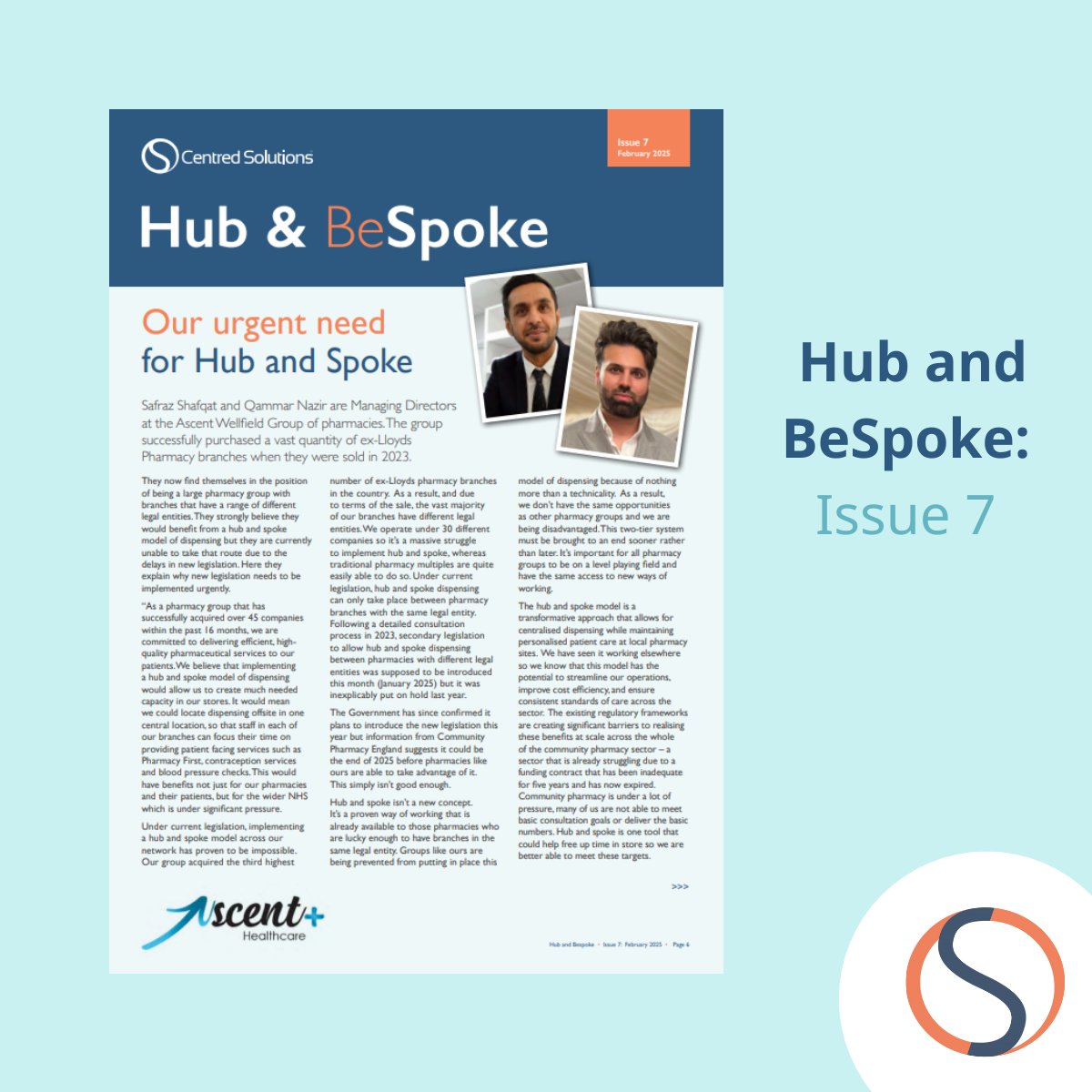 CentredSols's tweet photo. 👀 Don't forget to take a look at the latest issue of our Hub and BeSpoke newsletter for all the latest on #HubAndSpoke Read it here ➡️ https://t.co/n2BZ9hIE2A
#HubAndSpokeExperts https://t.co/7G5aigfFKt