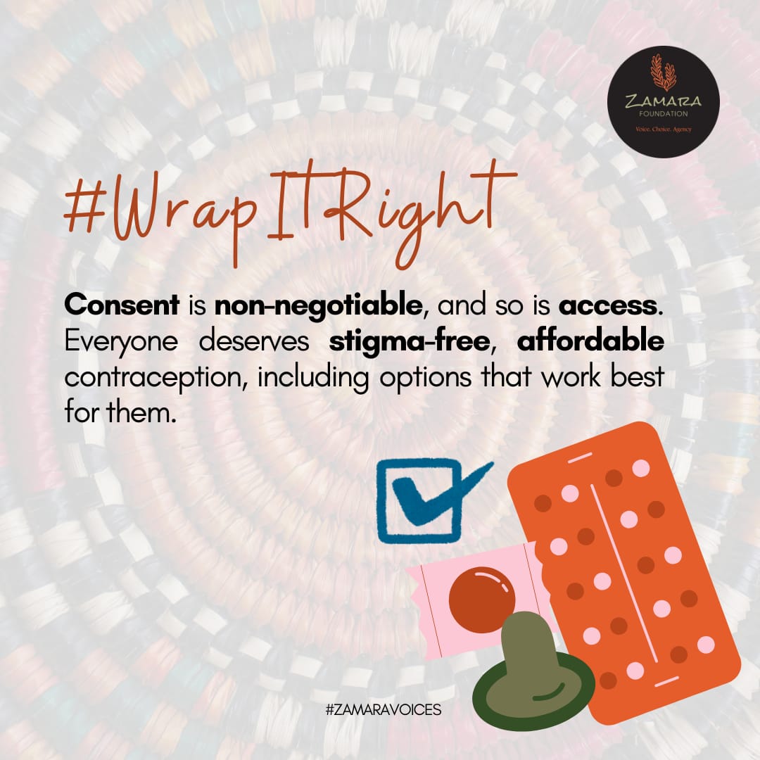 Melody Litinyi (@melody_litinyi) on Twitter photo We all deserve stigma free and affordable contraceptives.
#WrapItRight
#ZamaraVoices
<a href="/Zamara_fdn/">Zamara Foundation</a> We all deserve stigma free and affordable contraceptives.
#WrapItRight
#ZamaraVoices
<a href="/Zamara_fdn/">Zamara Foundation</a>