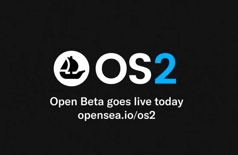 BREAKING: OpenSea has just confirmed that $SEA is coming.

What we knew so far:

1) OS2, their new platform is now live for all users (0.5% marketplace fees).

2) You can earn XP by trading on OS2, and there is also a "retroactive" tab that hints at rewards for legacy OpenSea