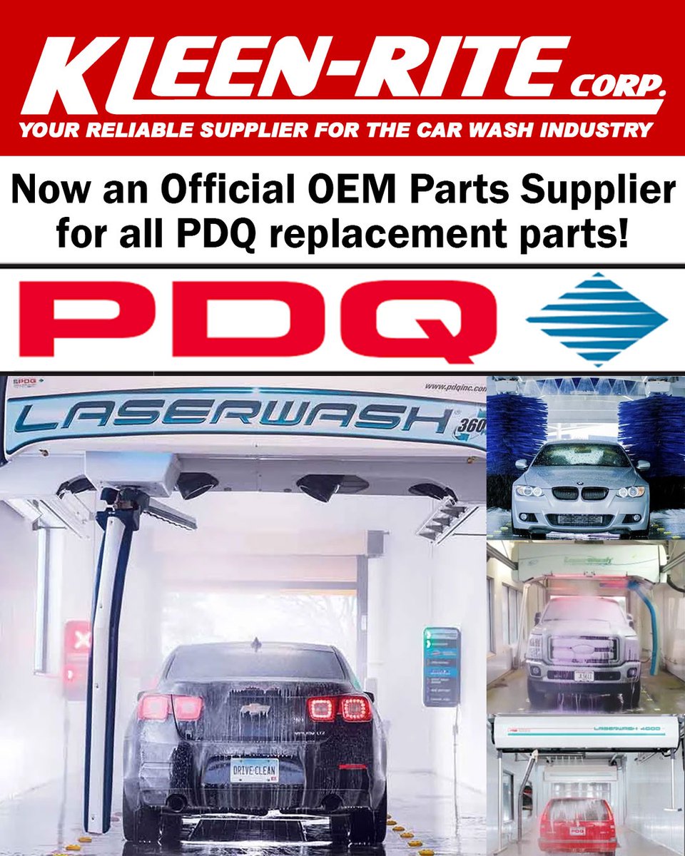 ‼️🚗‼️🌟‼️EXCITING ANNOUNCEMENT‼️

You already know us as your reliable self-serve supplier, but remember, we're here for your automatics needs as well! Take a look at the growing selection of PDQ parts here: kleen-ritecorp.com/c-270-pdq-repl…