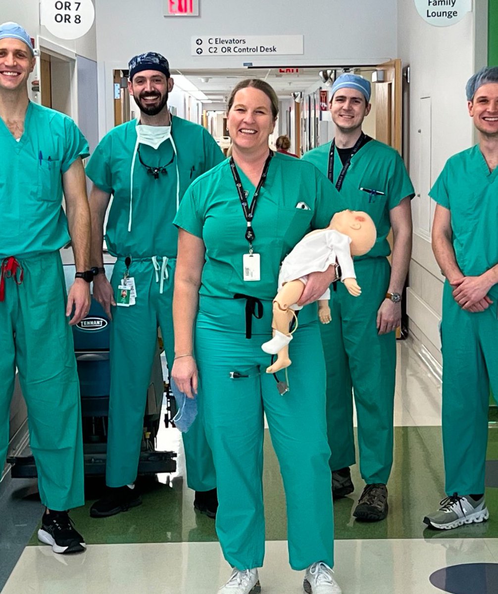 Ohio State Otolaryngology - HNS (@ohiostateent) on Twitter photo Check out Dr. Lind ๐ teaching a group of ENT Residents with the help of the ENT baby (doll)! We love having our <a href="/OhioStateENT/">Ohio State Otolaryngology - HNS</a> Interns (and PGY2s!) at #NationwideChildrens!
#NationwideChildrensHospital #NCHKidsENT #osuwexmed #ohiostateent #residency Check out Dr. Lind ๐ teaching a group of ENT Residents with the help of the ENT baby (doll)! We love having our <a href="/OhioStateENT/">Ohio State Otolaryngology - HNS</a> Interns (and PGY2s!) at #NationwideChildrens!
#NationwideChildrensHospital #NCHKidsENT #osuwexmed #ohiostateent #residency