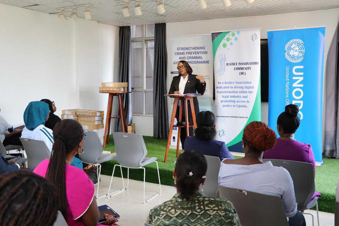 Sharon Lesa Nyambe (@lesanyambe) on Twitter photo Extremely honoured to officiate at today's handover ceremony with the Justice Innovators Community of Uganda! 🌟Empowering our youth with essential tools is vital for nurturing homegrown solutions and expanding access to justice. <a href="/UNODC_EA/">UNODC Eastern Africa</a> in 🇺🇬 remains steadfast in supporting Extremely honoured to officiate at today's handover ceremony with the Justice Innovators Community of Uganda! 🌟Empowering our youth with essential tools is vital for nurturing homegrown solutions and expanding access to justice. <a href="/UNODC_EA/">UNODC Eastern Africa</a> in 🇺🇬 remains steadfast in supporting