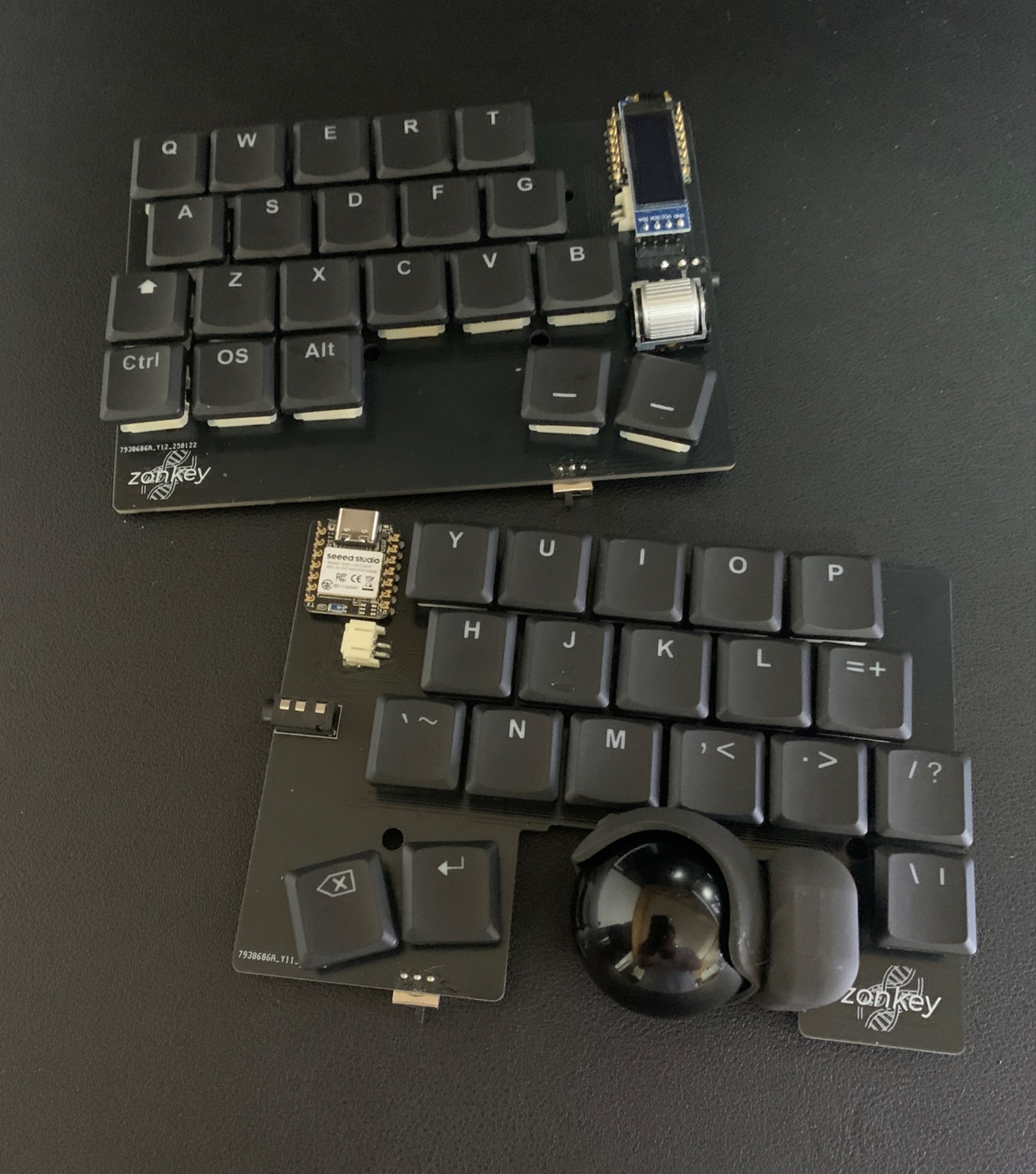 NiZ X87 静電容量無接点キーボード ワイヤレスキーボード 黒い