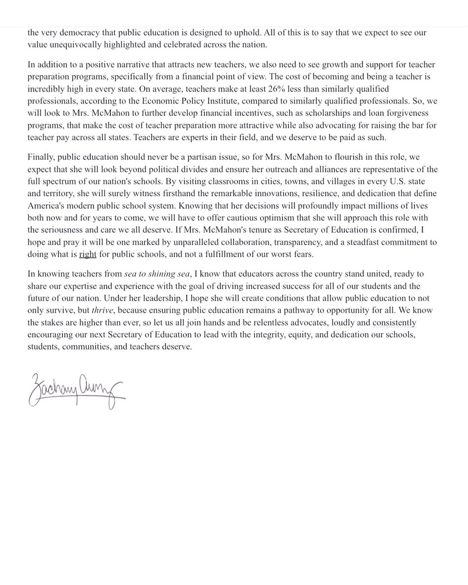 ZachArenz2024's tweet image. Linda McMahon is unqualified to lead the Department of Education. With no experience working in public schools and as an advocate for gutting the DOE, she poses a threat to our students’ future. 

#DepartmentOfEducation #PublicSchools #PublicSchoolsUniteUs #publiceducation…