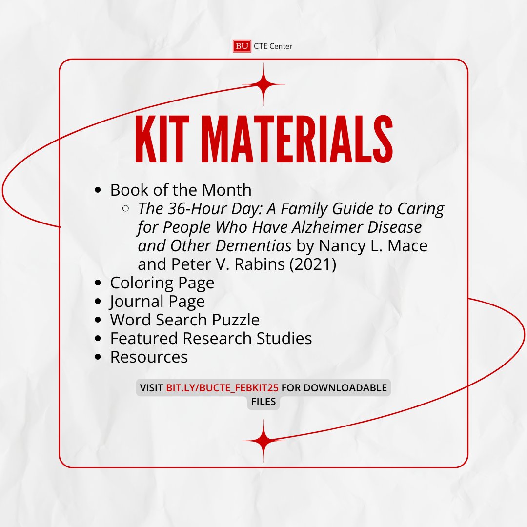 Our February Cognitive Kit is now live! February honors Black History Month, Alzheimer’s Disease and Dementia Care Staff Week, and National Donor Day. 

This month, we are sharing a book recommendation, coloring page, journal page, word search, and some additional resources and