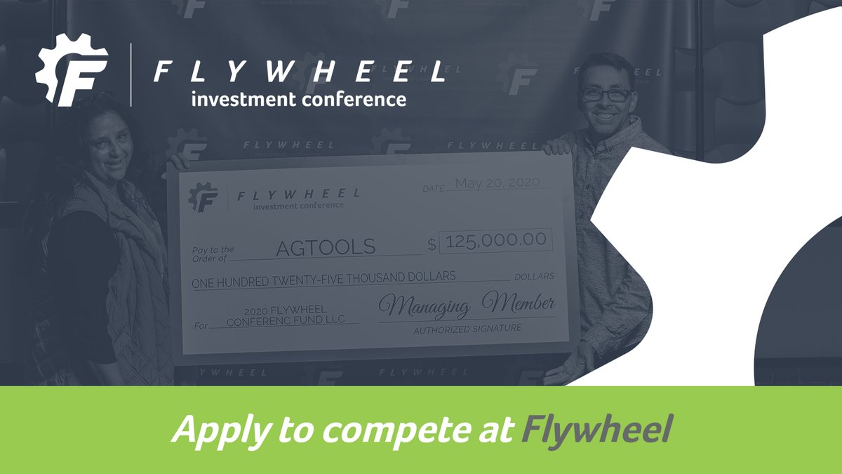 Competing at the Flywheel Investment Conference could change your startup’s trajectory. 

Finalists will compete live in Wenatchee on May 21-23, 2025, for a $150,000+ investment award, a $50,000 relocation offer, a $5,000 cash prize, and more. Learn more: flywheelconference.com/apply