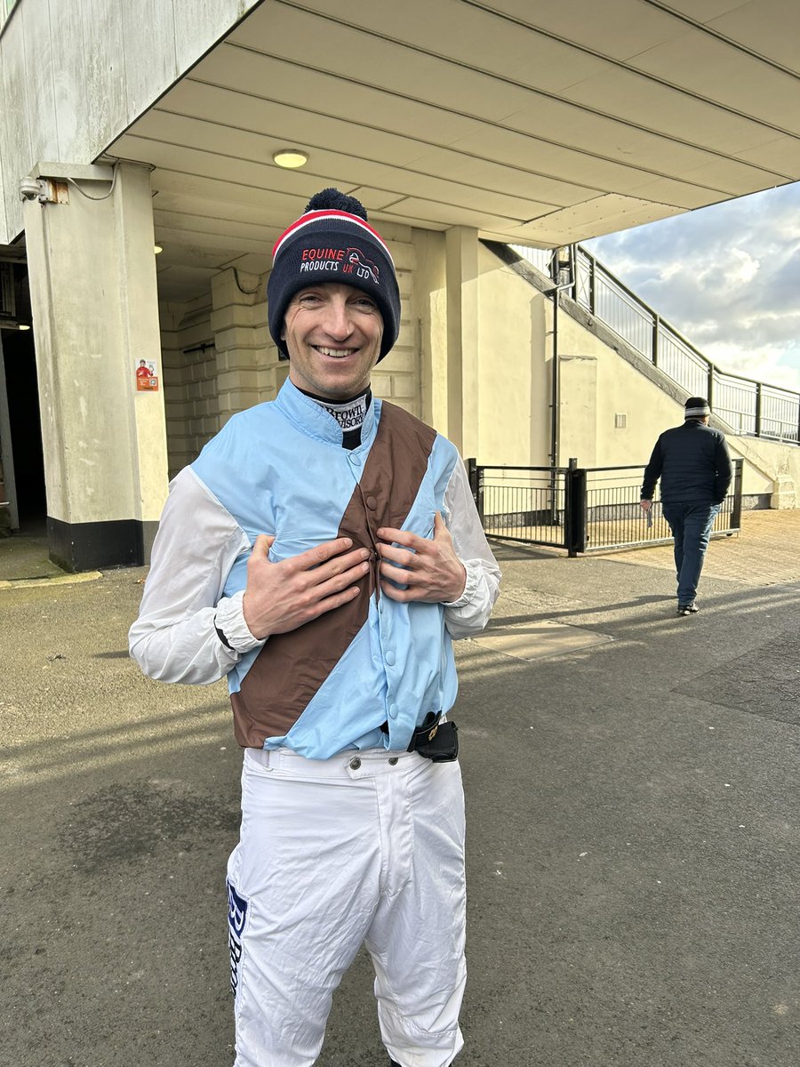 Newcastle Racecourse (@newcastleraces) on Twitter photo Congratulations to Patrick Mullins, first ride and first winner with Armed and Fabulous๐ ๐
Thanks to our sponsors <a href="/equineprodsuk/">Equine Products UK Ltd</a> for keeping everyone warm today with their hats! Congratulations to Patrick Mullins, first ride and first winner with Armed and Fabulous๐ ๐
Thanks to our sponsors <a href="/equineprodsuk/">Equine Products UK Ltd</a> for keeping everyone warm today with their hats!