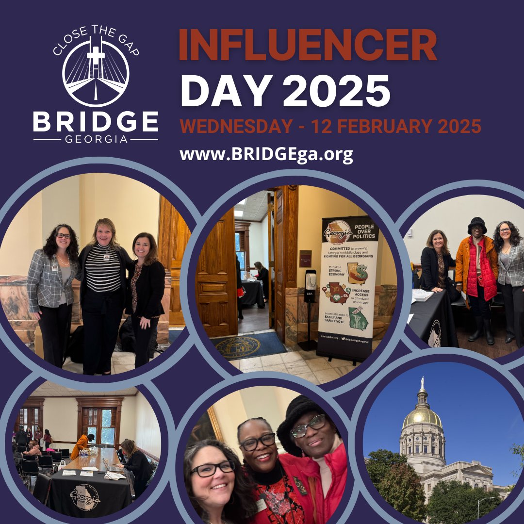 Ga1stPplOverPol's tweet image. THANK YOU #BRIDGEga coalition members &amp;amp; volunteers for joining us on the ropes &amp;amp; visiting legislator offices, sharing economic impact data on benefits of expanding Medicaid to 138% FPL! It&apos;s time to bridge the #HealthcareCoverage gap for nearly 300k hard-working Georgians! #gapol
