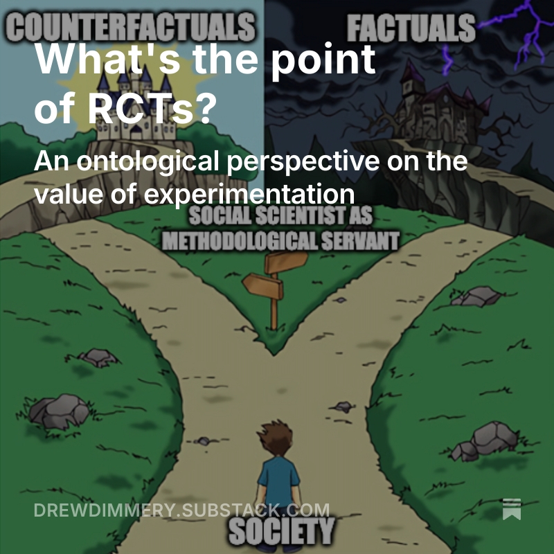 RCTs are good, but not (just) because they make the statistics easy. open.substack.com/pub/drewdimmer…