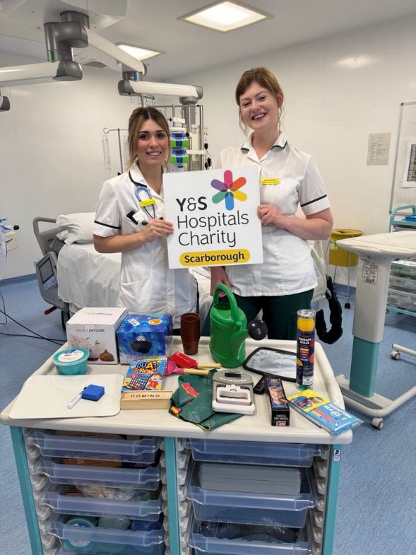 YSHICUTherapy (@yshicutherapies) on Twitter photo Thankyou to <a href="/YSHospCharity/">York & Scarborough Hospitals Charity</a> for funding our ICU Rehab trolley at Scarborough hospital; we now have this fantastic rehab resource on both sites at York and Scarborough.
#rehablegend #icutherapy <a href="/OliveyJenny/">jenny olivey</a> <a href="/C_Vamplew/">SGH ICU Therapy Team</a> Thankyou to <a href="/YSHospCharity/">York & Scarborough Hospitals Charity</a> for funding our ICU Rehab trolley at Scarborough hospital; we now have this fantastic rehab resource on both sites at York and Scarborough.
#rehablegend #icutherapy <a href="/OliveyJenny/">jenny olivey</a> <a href="/C_Vamplew/">SGH ICU Therapy Team</a>