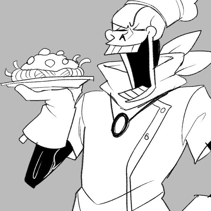 BONETR0USLE95's tweet image. “ SPAGHETTI AND MEATBALLS ARE READY !! NYEH HEH HEH !! WHO WANTS SOME OF EXPERTLY COOKED SPAGHETTI. “