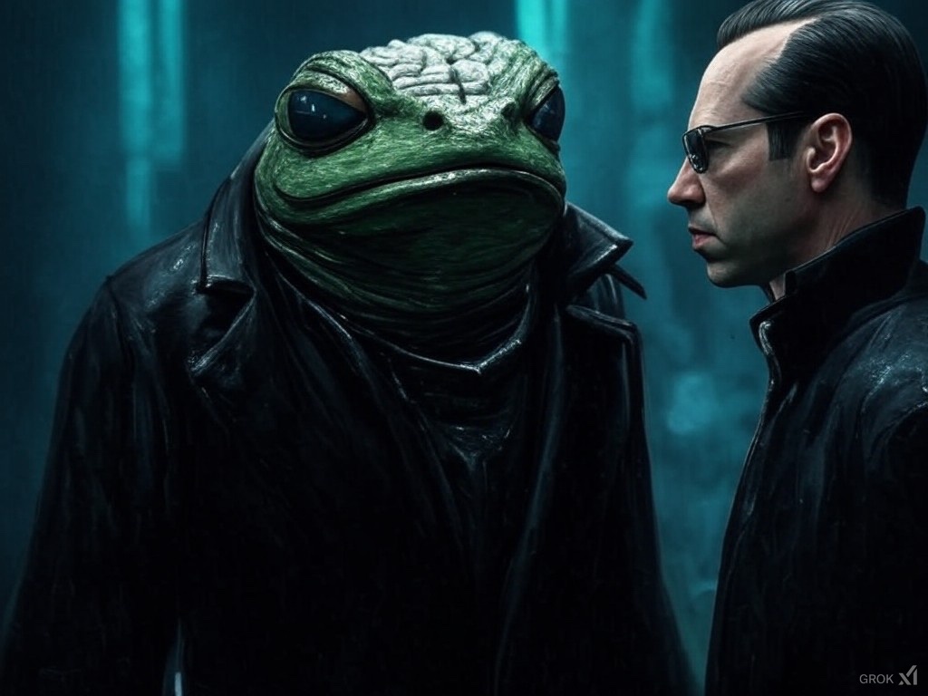 Nari1799176's tweet photo. @MatrixFrogPepu LFG!!! #MatrixFrog #AI #Giveaway #PEPU https://t.co/FEVuNOZqHJ