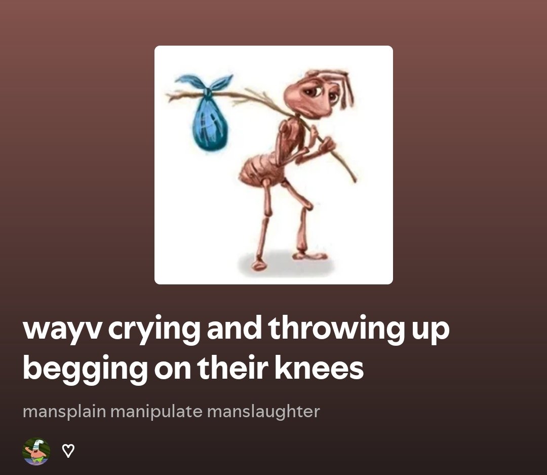 wayv male despair anthems ; a thread