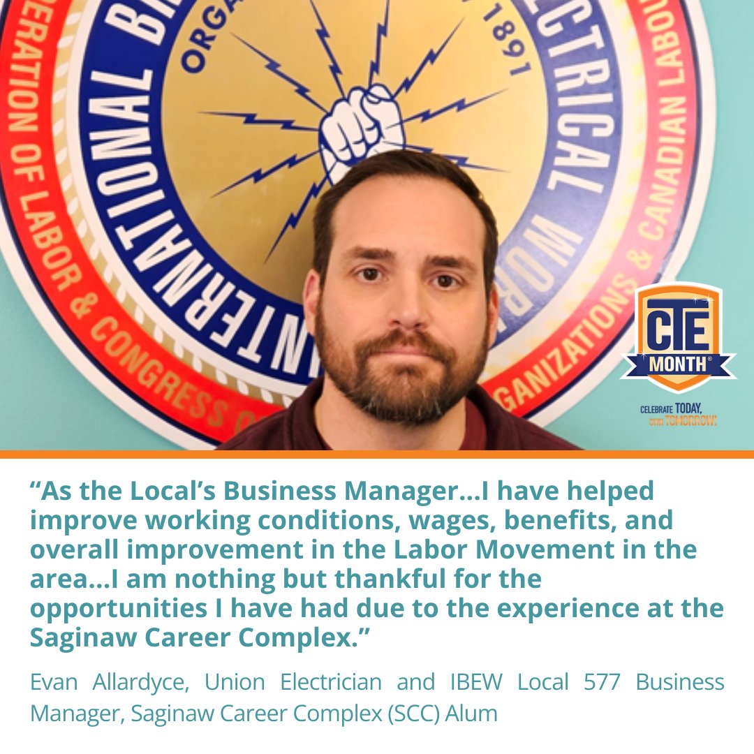 February is Career and Technical Education (CTE) Month! CTE programs are offered at high schools, colleges, and some universities throughout Michigan and help prepare you for high-skill, high-wage, and in-demand careers. #CTEMonth