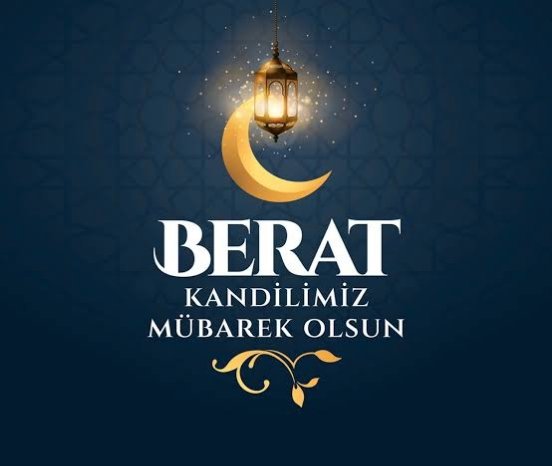 Berat Kandiliniz mübarek olsun.