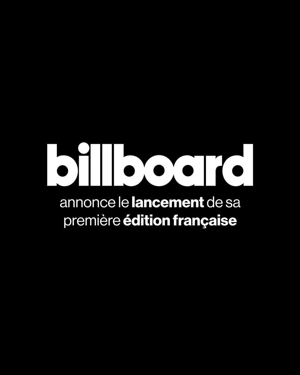 Billboard France tweet media