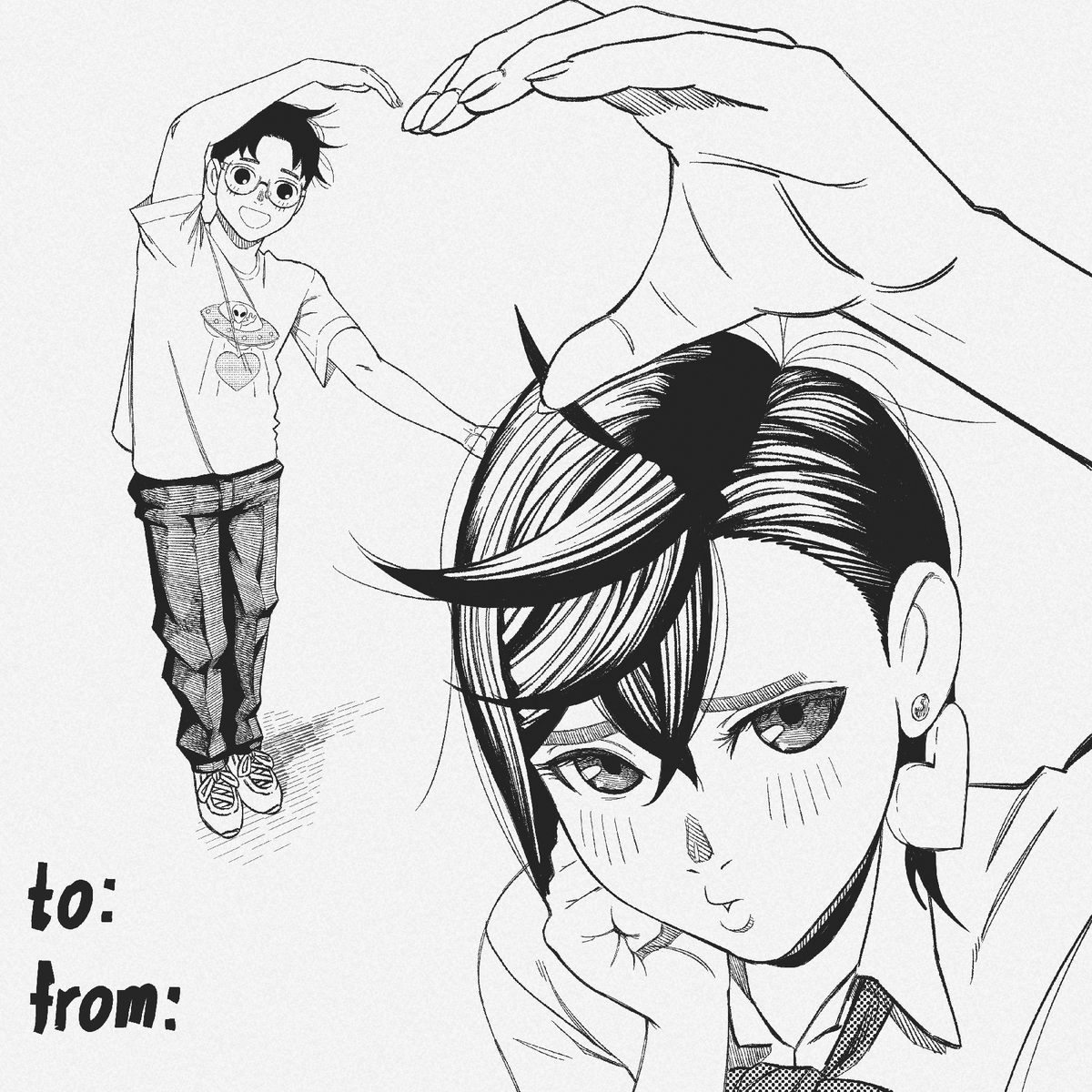 💞Happy Valentine's day! 💞
#Dandadan #Valentinesday2025