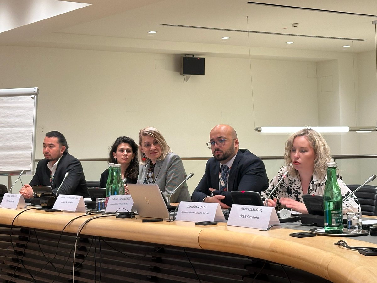 Malta at the OSCE (@osce24mt) on Twitter photo What’s it like to be a diplomat?
🌐 Together with <a href="/OSCE/">OSCE</a> and <a href="/Finland_OSCE/">Finland in the OSCE</a> colleagues, 🇲🇹 met with Young Professionals for an informal exchange, sharing insights about 🇲🇹 OSCE Chair in 2024 and a career in #diplomacy.
<a href="/natmeli/">Natasha Meli Daudey</a>
<a href="/MFTMalta/">Ministry for Foreign Affairs and Tourism</a> What’s it like to be a diplomat?
🌐 Together with <a href="/OSCE/">OSCE</a> and <a href="/Finland_OSCE/">Finland in the OSCE</a> colleagues, 🇲🇹 met with Young Professionals for an informal exchange, sharing insights about 🇲🇹 OSCE Chair in 2024 and a career in #diplomacy.
<a href="/natmeli/">Natasha Meli Daudey</a>
<a href="/MFTMalta/">Ministry for Foreign Affairs and Tourism</a>