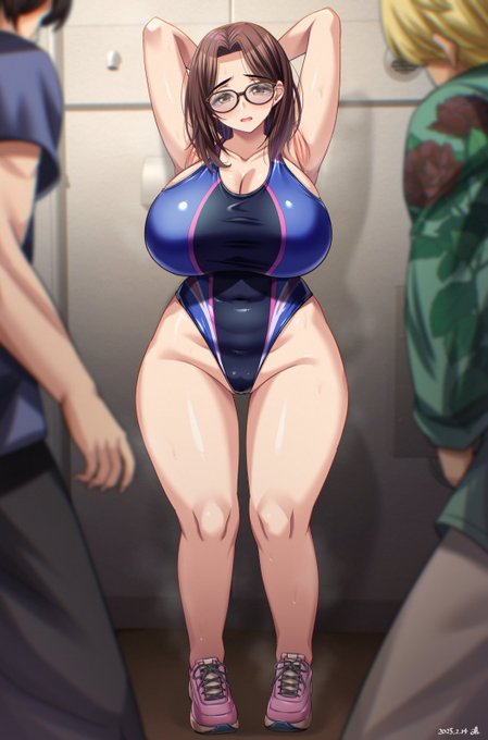 【Skeb】路地裏の地味子さん 