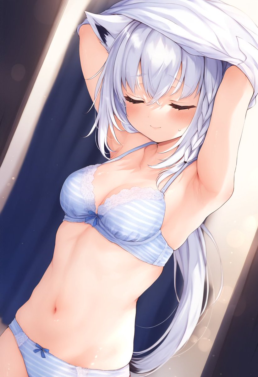 こっそり♥

#白上フブキ - ホロライブ #ブラジャーの日