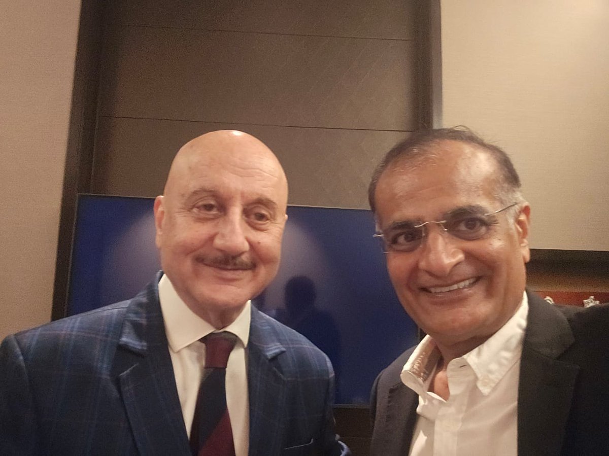 Rashesh Shah (@rasheshshah) on Twitter photo Great catching up with <a href="/AnupamPKher/">Anupam Kher</a> at the #EAAA Business Conference. An amazing actor and a great human being - so much to learn from his journey and perspectives. Truly an inspiring conversation.
#Leadership #EAAA Great catching up with <a href="/AnupamPKher/">Anupam Kher</a> at the #EAAA Business Conference. An amazing actor and a great human being - so much to learn from his journey and perspectives. Truly an inspiring conversation.
#Leadership #EAAA
