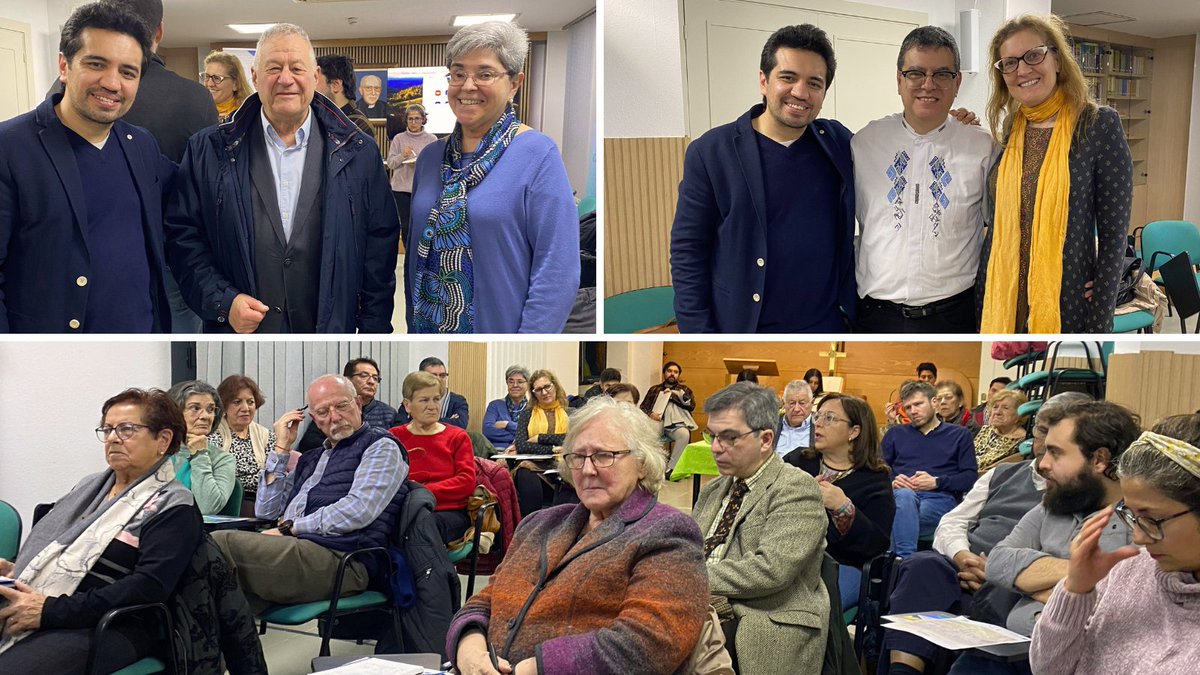 ArcoForum's tweet image. Para cerrar la jornada disfrutamos juntos de una cena intercultural, fortaleciendo lazos a través del diálogo gastronómico. 😉 

¡Gracias a todos los que participaron y contribuyeron a este espacio de diálogo y respeto!  

#InterfaithHarmony #ProtoneProject #EspaciosdeCulto