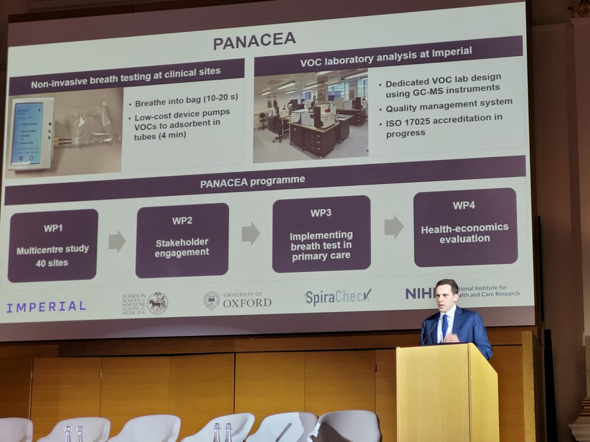 TheHannaGroup (@hannagroup_icl) on Twitter photo Thanks to NHS Cancer Programme for inviting <a href="/MichaelGFadel/">Michael Fadel</a> to present PANACEA at the Innovation in Early Diagnosis of Cancer event, which aims to develop a breath test to detect multi-gastrointestinal cancers <a href="/ImperialSandC/">Surgery and Cancer</a> <a href="/NHSEngland/">NHS England</a> <a href="/sbrihealthcare/">SBRI Healthcare</a> <a href="/NIHRresearch/">National Institute for Health and Care Research</a> <a href="/IVDHRC/">NIHR HealthTech Research Centre in IVD</a> Thanks to NHS Cancer Programme for inviting <a href="/MichaelGFadel/">Michael Fadel</a> to present PANACEA at the Innovation in Early Diagnosis of Cancer event, which aims to develop a breath test to detect multi-gastrointestinal cancers <a href="/ImperialSandC/">Surgery and Cancer</a> <a href="/NHSEngland/">NHS England</a> <a href="/sbrihealthcare/">SBRI Healthcare</a> <a href="/NIHRresearch/">National Institute for Health and Care Research</a> <a href="/IVDHRC/">NIHR HealthTech Research Centre in IVD</a>