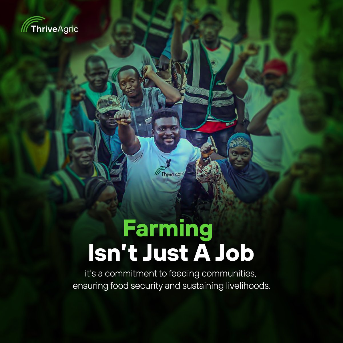 Farming is more than just planting and harvesting. It’s hard work, resilience, and a deep commitment to food security.

A stronger agricultural system starts with empowered farmers. Let’s continue to support those who put food on our tables!

What’s one way we can better support